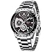 Mens Watches Full Steel Waterproof Sport Analog Quartz Watch Men LIGE Brand Business Black Wristwatch
