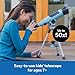 Educational Insights GeoSafari Starview Telescope - Kids Telescope for Beginner Astronomy, Stargazing & Viewing Planets, Home or Classroom Science Set, Space Discovery & STEM Gifts for Ages 7+