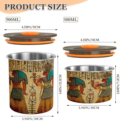 Envase Hermético de Acero Inoxidable para Café Blueangle 500 ml miniatura 2
