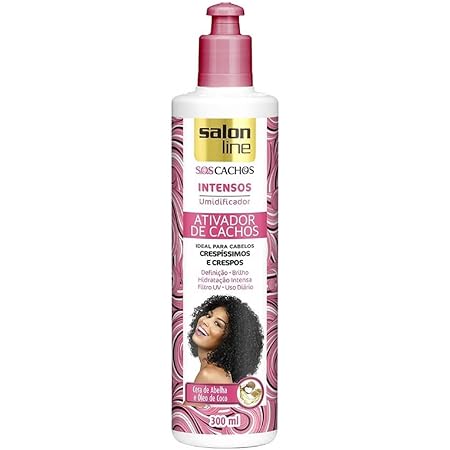 Amazon Com Linha Tratamento Sos Cachos Salon Line Ativador De Cachos Intenso 300 Ml Salon Line Tratamiento Sos Curls Collection Extreme Curl Activador 10 14 Fl Oz Belleza Y Cuidado Personal