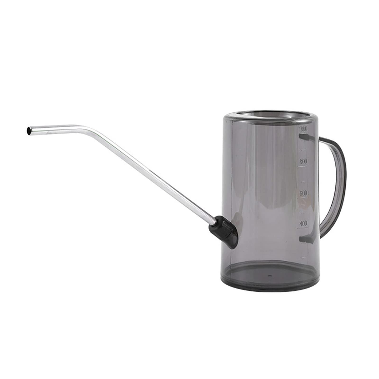 Watering Pot Outdoor Potted Flowers Bonsai Sprinkler 0.26 Gallon Long Spout Can Gardening Tool Gardening Tool for Adults Teens Women Men Water Transparent