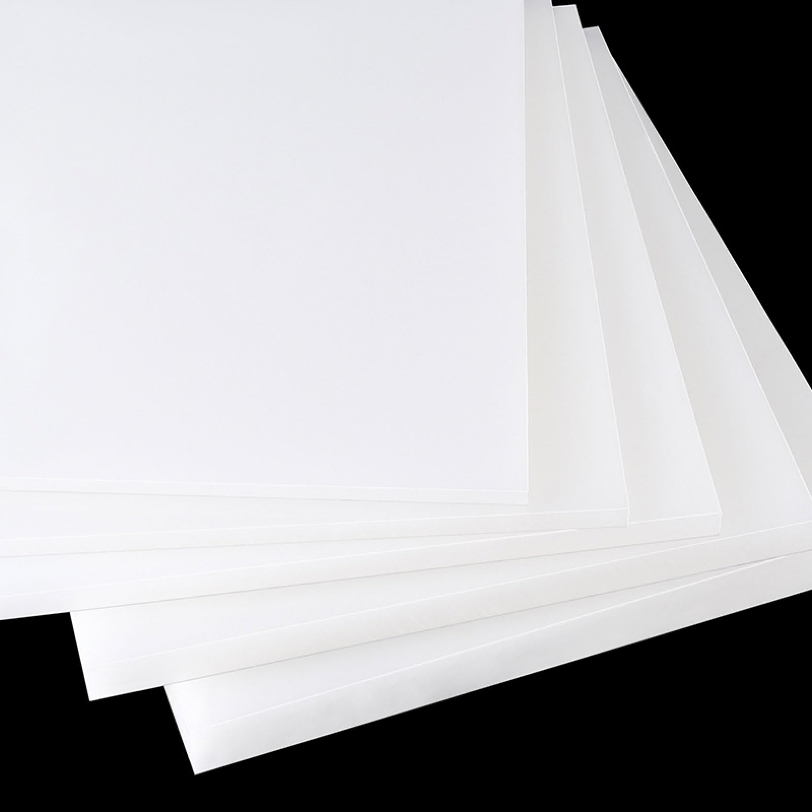 Hojas de nailon, tablero de poliamida de 4-6 mm de espesor for piezas mecánicas industriales de bricolaje(200x500x6mm 3pcs)