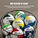 Baden | Match Point | Cushioned Synthetic Leather | Outdoor Recreation Backyard Volleyball + College Camp Ball | All Ages | Official Size 5 | Royal Blue/White