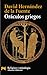 Oraculos griegos / Greek Oracles (El Libro De Bolsillo-areas De Conocimiento-humanidades-religion Y Mitologia) - De La Fuente, David Hernandez