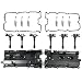 Brand New V6 Engine Valve Cover, Gasket, NGK Spark Plug, Tube Seal, Ignition Coil Set For 2002-09 Nissan 3.5L DOHC QR35DE