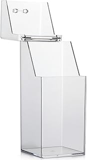 QUUPY Soporte cuadrado de acrílico para broch...