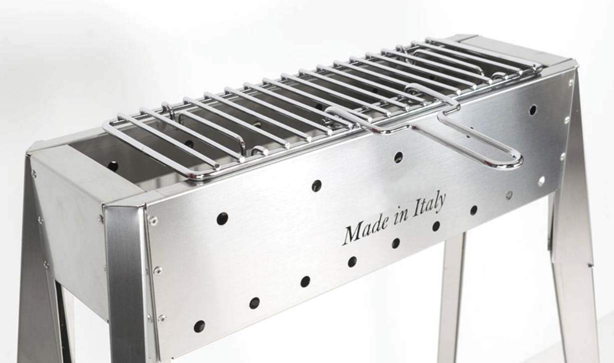 Lisa Luxury Grilette pour cuiseur brochettes 37 x 13 cm