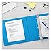 Universal 20713 Deluxe Round Ring View Binder, 1-Inch Capacity, Light Blue (UNV20713)