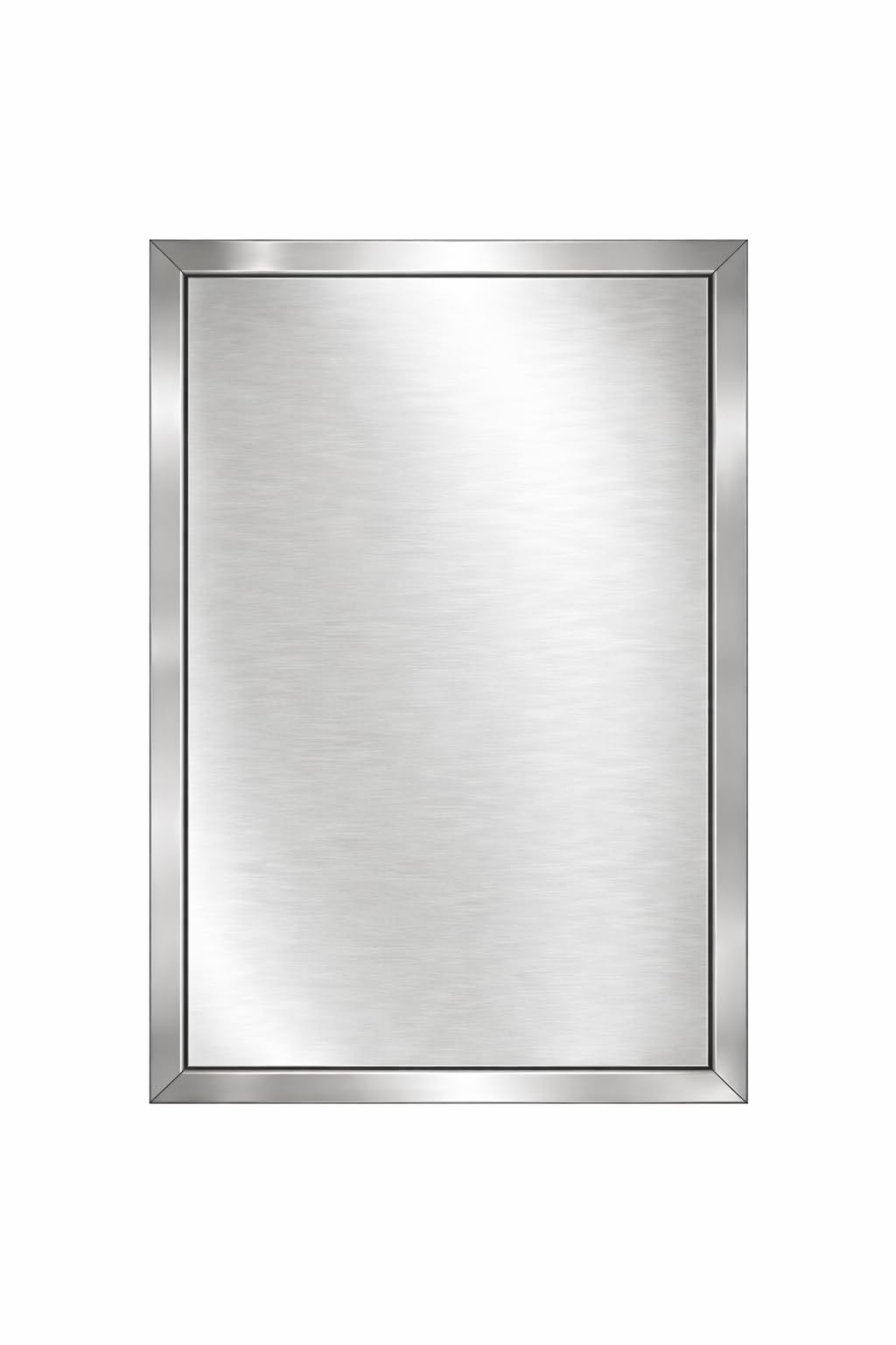 TMALASER Drzwi rewizyjne metalowe 15 x 25 cm stal nierdzewna – klapa rewizyjna Inox 150 x 250 mm push to open/Klick-Klack - drzwi inspekcyjne do ścian karton-gips