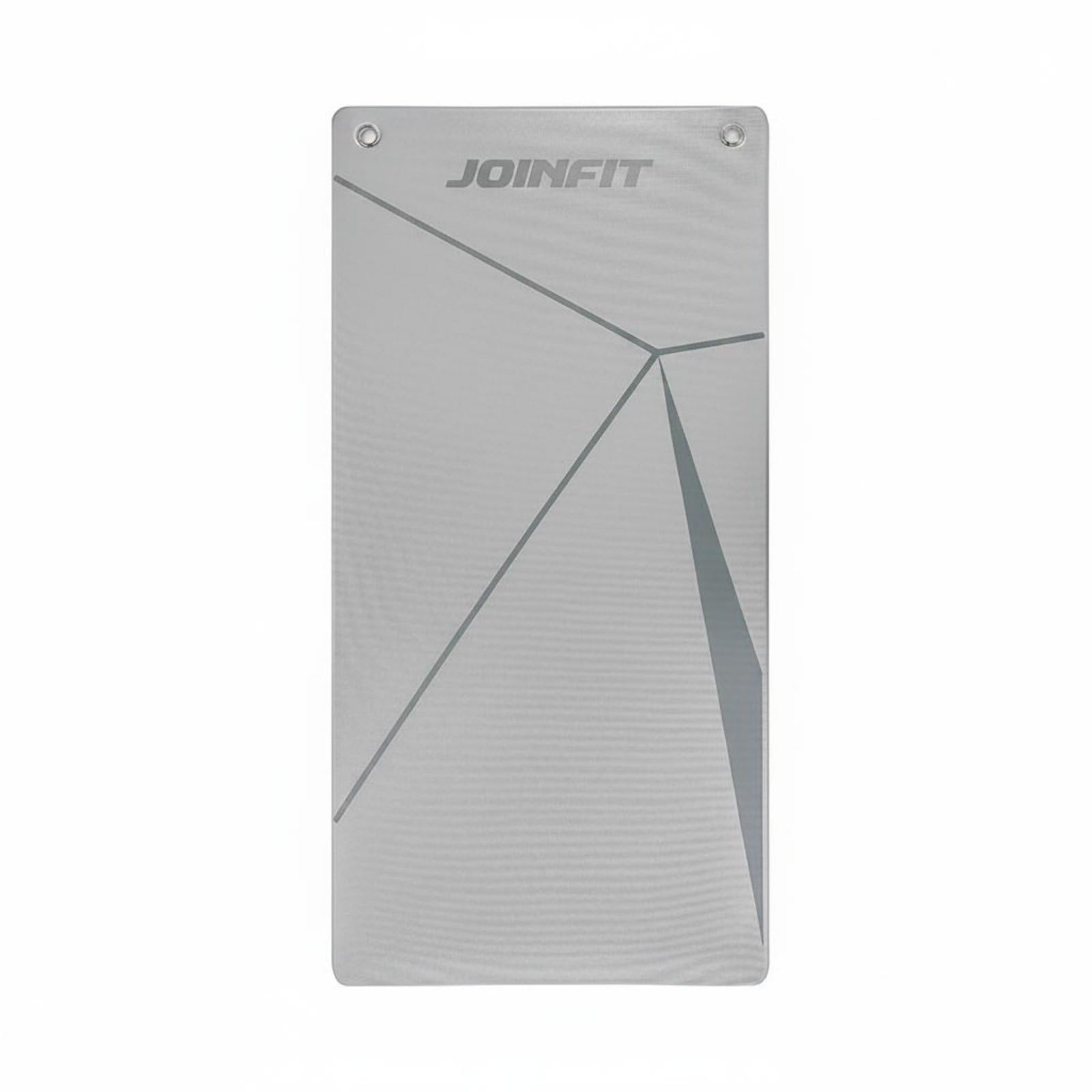 Ab Workout Mat Shock Absorbing Sit up Mat Non-Slip Abdominal Exercise Pad for Men, Gym, Gray-image-4