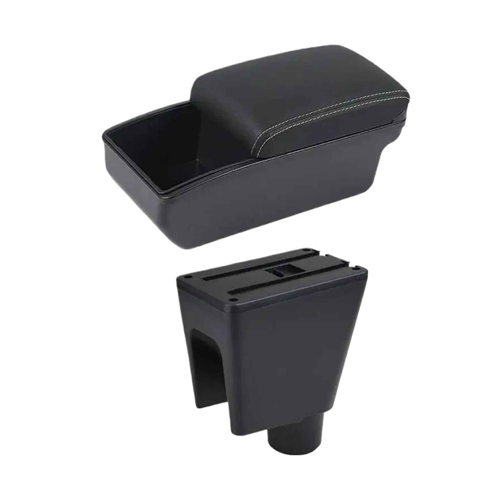 UMDJJU For Chevrolet For Spark 3 III For Aveo T200 Car Armrest Box For Arm Rest Center Console Storage Car Centre Console Armrest Box(A3 White Line)