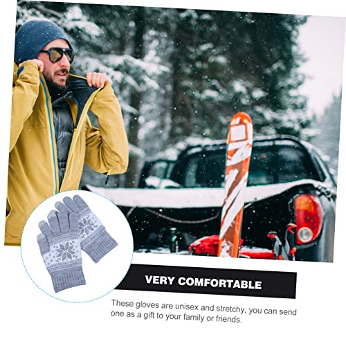 Veemoon 1 De Luvas Touchscreen De Floco De Neve Para Crianças Luvas De Esqui Luvas De Inverno Para C
