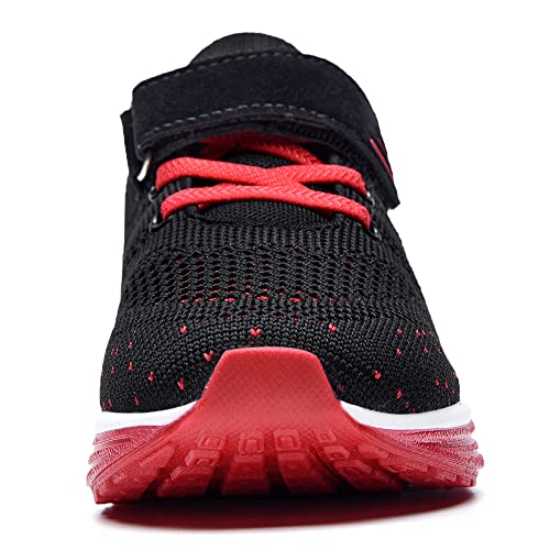 Air Shoes For Boys Girls Kids Children Tennis Sports Athletic Gym Running Sneakers (Red Size 11.5 Child) #TOP6