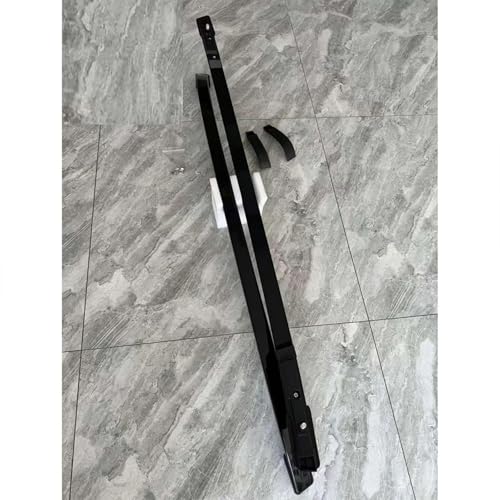 Barras de techo de aluminio negro para rieles de Ford Ranger T9 2023-2024 7
