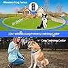 MASBRILL-Electric-Dog-Fence-Wireless-2-in-1-Wireless-Dog-Fence-for-2-Dogs-Dog-Training-Collars-Electric-Dog-Containment-Wireless-System-with-Adjustable-Beep-Vibration-and-Shock-Collar MASBRILL Electric Dog Fence Wireless - 2 in 1 for 2 Dogs & Training Collars