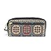 Produktbild Vintage Mosaic Mandala Hexagonal Pencil Case Multifunction Make Up Pouch Stationery Case for Boys Girls Teen
