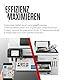 Canon MAXIFY GX7150 kompakter Büro-Drucker – Farbdrucker & Scanner All-in-One WLAN | MegaTank Tintenstrahldrucker mit Kopierer & Scanner | Wi-Fi, Ethernet & USB-Anschluss