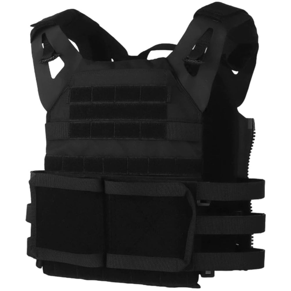 Sportweste, Taktische Weste Schnellverschluss Für Herren, Outdoor-moll-airsoftwesten, Verstellbar, Atmungsaktiv, Beschwert, Ausrüstung Für Cs/Training