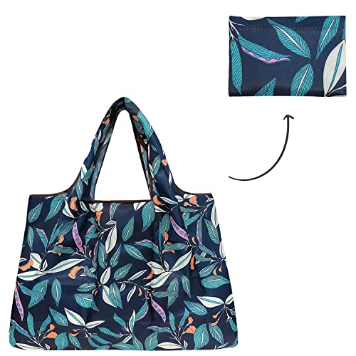 Image of allydrew Large Foldable Tote Nylon Reusable Grocery Bag
