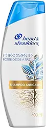 Head & Shoulders Shampoo Anticaspa Crescimento Desde A Raiz Vitamina E 400 ml