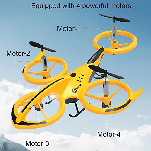 Drones con GPS plegables con cámara 4K HD ESC, cuadricóptero RC de gran angular con 2 baterías 5