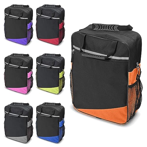 Biscay Sac De Mobilité - Orange| Accessoires pour fauteuil roulant et scooter de mobilité Sac pour fauteuil roulant et scooter de mobilité Paniers et sacs...