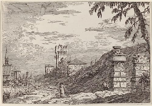Canaletto Peinture sur toile pour sublimer votre salon élégant