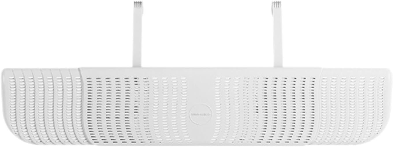 Air Conditioners Air Deflector Air Conditioners Windshield White Accessory Easily Install Air Diverter Cover for Home Office