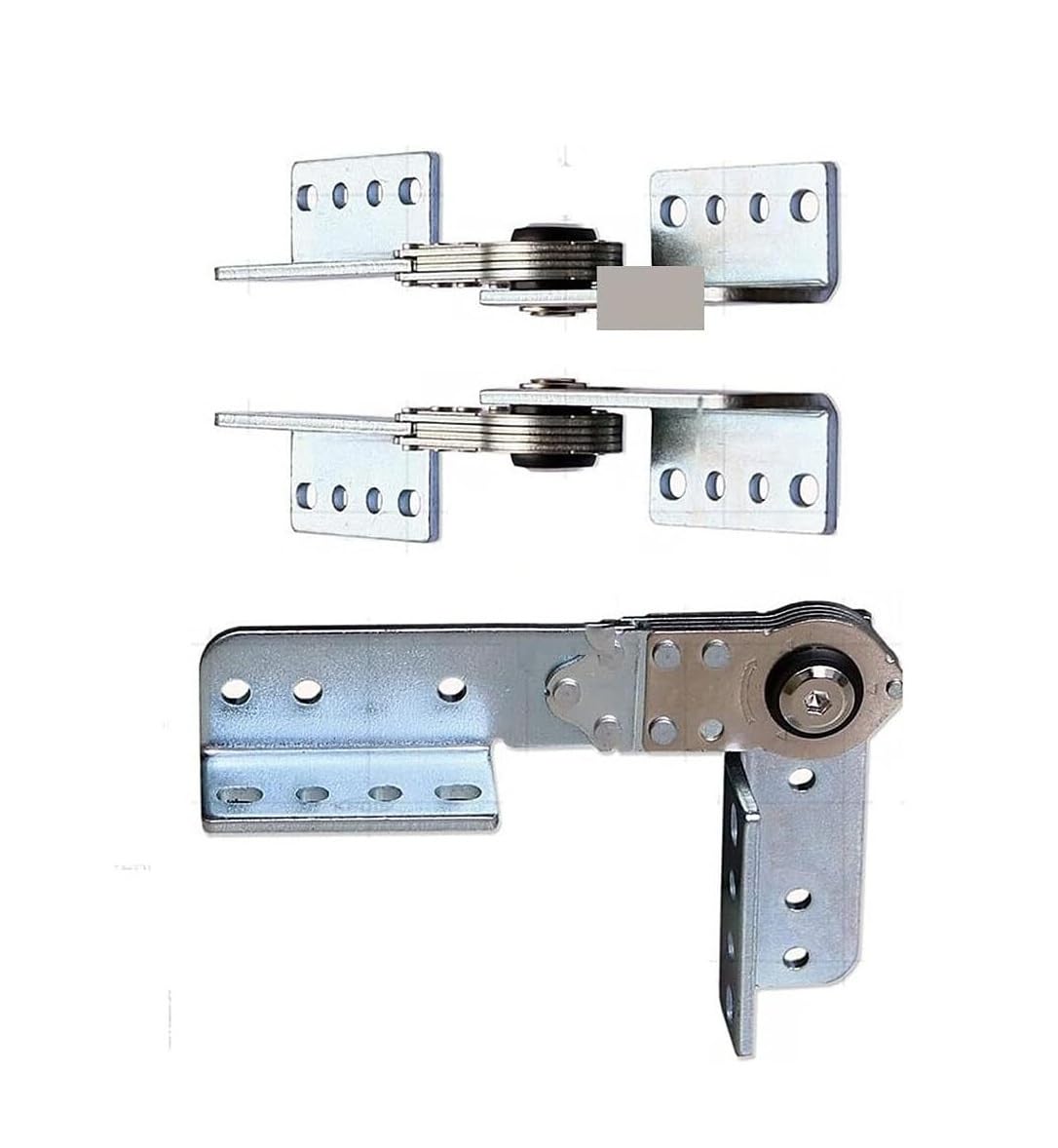2Pcs Low Noise Ratchet Sofa Hinge Folding Recliner Armrest Bracket 1.8°(180 to 280 Degrees)
