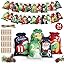 24 Sac Calendrier De L'avent,Sachets Calendrier De L'avent à Remplir,DIY Sacs Cadeaux Noël Avec