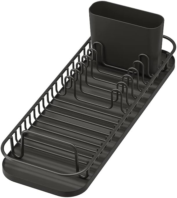 IKEA Abtropfgestell, LILLHAVET Multifunktional, Anthrazit, 17,4 x 47,8 x 14 cm, rostbeständig, passt über Spüle, kompatibel mit verschiedenen Geschirrarten IKEA Abtropfgestell, LILLHAVET Multifunktional, Anthrazit, 17,4 x 47,8 x 14 cm, rostbeständig, passt über Spüle, kompatibel mit verschiedenen Geschirrarten
