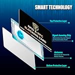 SaiTech IT 5 Pack RFID Blocking Card, One Card Protects Entire Wallet Purse, NFC Contactless Bank Debit Credit Card Protector ID ATM Guard Card Blocker–(Black) - Image 4