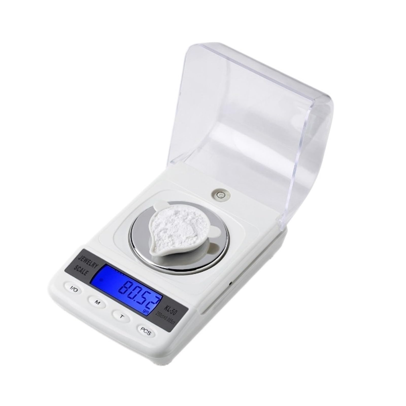 Báscula Digital For Joyería, Balanza De Precisión De Diamante For Laboratorio, Balanza Electrónica Medicinal Pesaje De PrecisióN(50g 0.001g)