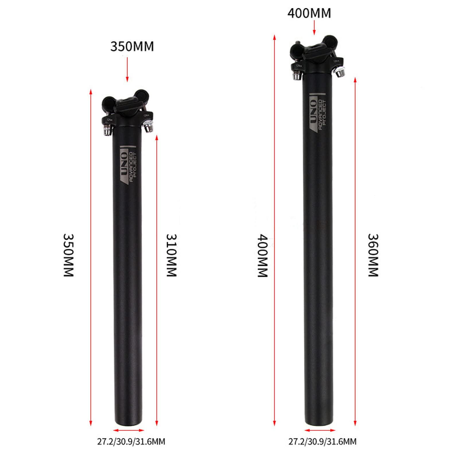 Amazon.co.jp: MTBロードバイクBMX用バイクシートポスト25.4 / 27.2