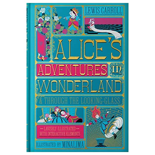 Alice's Adventures in Wonderland (MinaLima Edition): (Illustrated with Interactive Elements)