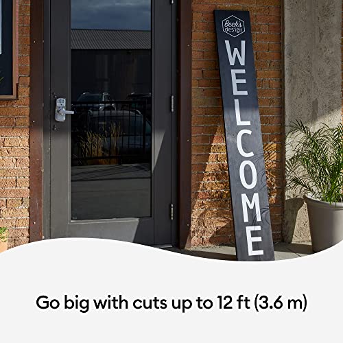 Cricut Maker 3 Smart Cutting Machine With Digital Content - Vinyl Starter Bundle, Includes 30 Digital Images, 5-Piece Tool Set, Transfer Tape, Standard Grip Mats, & Permanent Vinyl Roll (Black) #TOP4