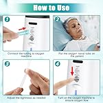 Anglechic 10 Pack 7Ft Adult Oxygen Nasal Cannula, Soft Oxygen Tubing for Adult, Cannula Nasal Tubing with Soft Curved Nose Piece, High Flow Lightweight Tube (Green) - Image 4