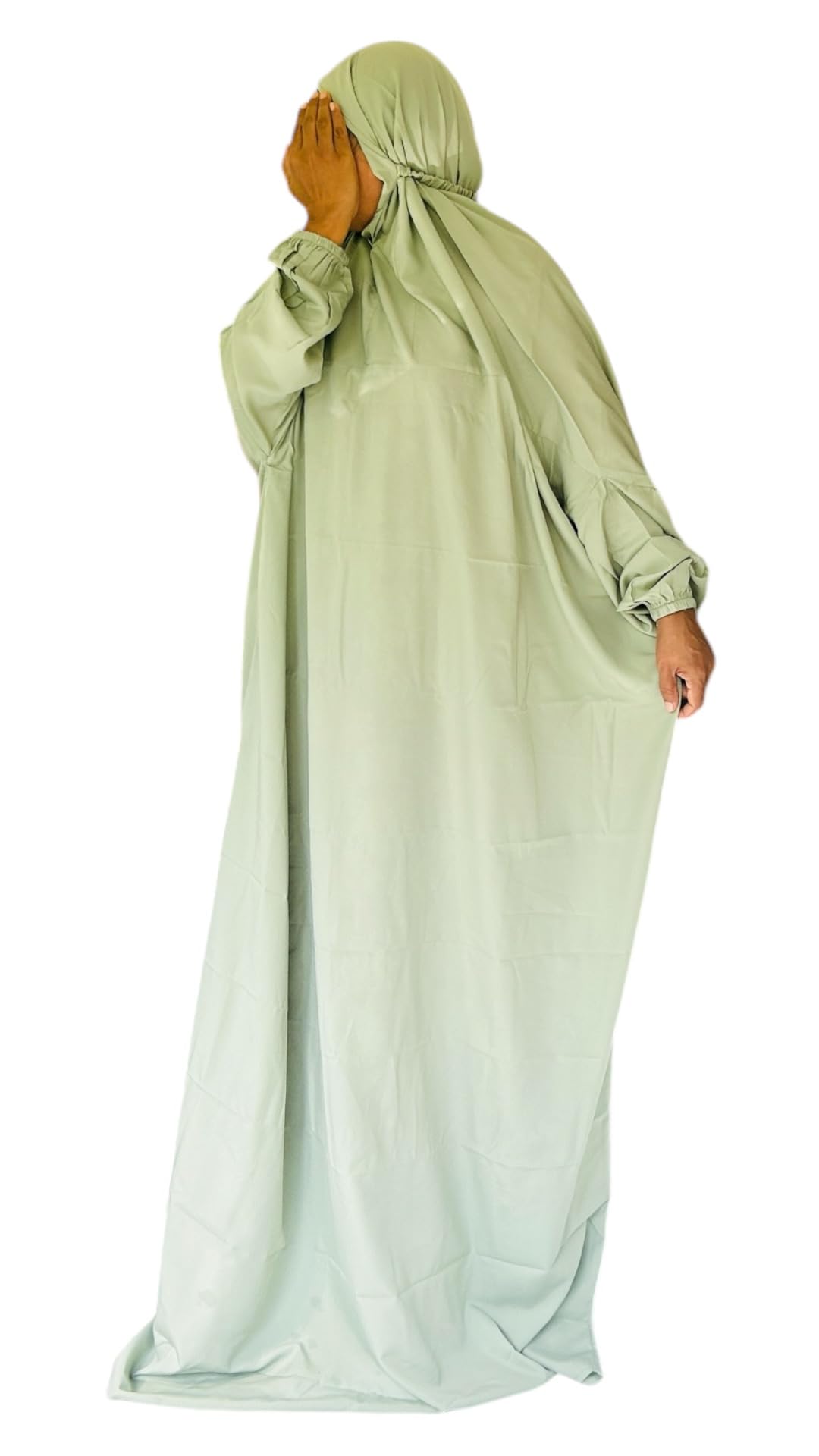 Islamic Prayer Dress For Women- Free Size, Muslim Dress With Hijab, Jilbab/Niskarakuppayam/Namaz Khimar/Prayer Clothes Niqab Khimar, Islamic Premium Prayer Clothes.-image-35