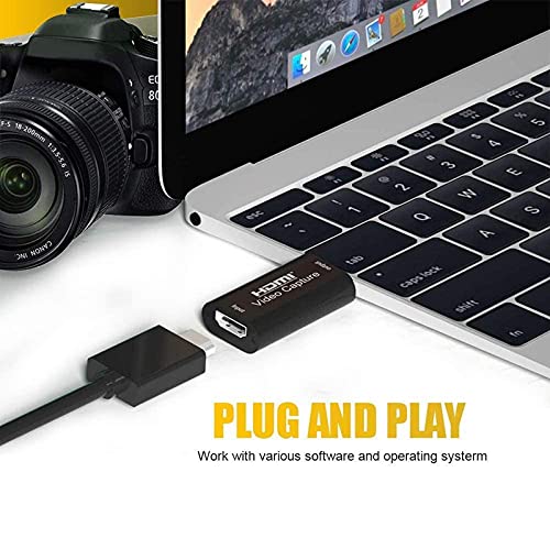 HDMI Video Capture Card, 4K HDMI to USB Capture Card Full HD 1080P 30fps, Record via DSLR, Camcorder, Action Cam for Gaming, Streaming TV, Recorder Live Streaming Video for Windows Mac OS - Thumbnail 7
