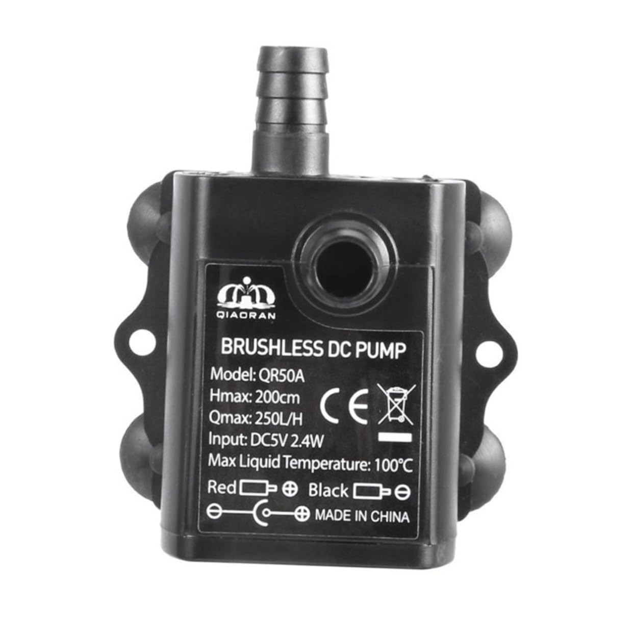 3 Pièces Pompe à Eau Entièrement Automatique Pompe De Puits Submersible Cc Pompe D'aquarium Pompes à Eau à Continu Pompes à Eau Pour L'extérieur Black