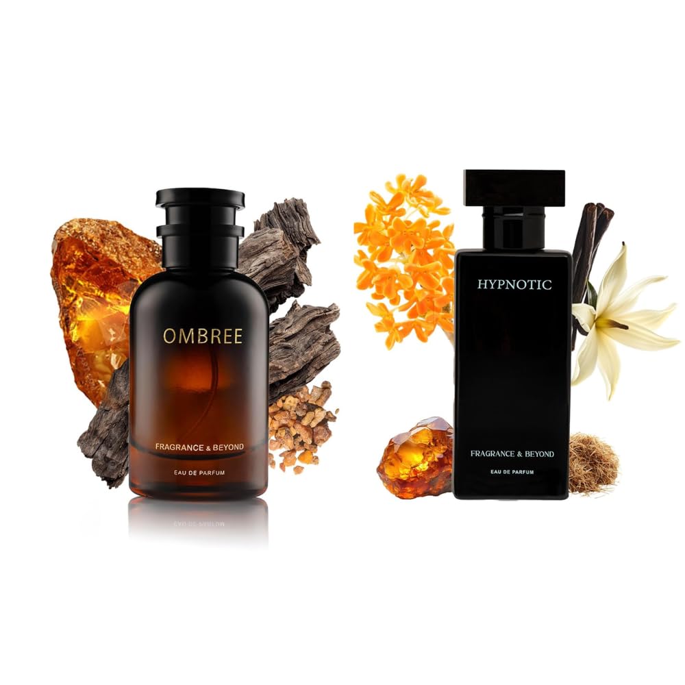 Fragrance & Beyond Ombree Eau de Parfum for Men – Imported French Perfume with Amber, Rose & Leathery Notes (Ombree & HYPNOTIC)-image-29