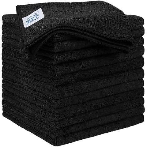 HOMEXCEL Microfiber Cleaning Cloths 12 Pack Cover