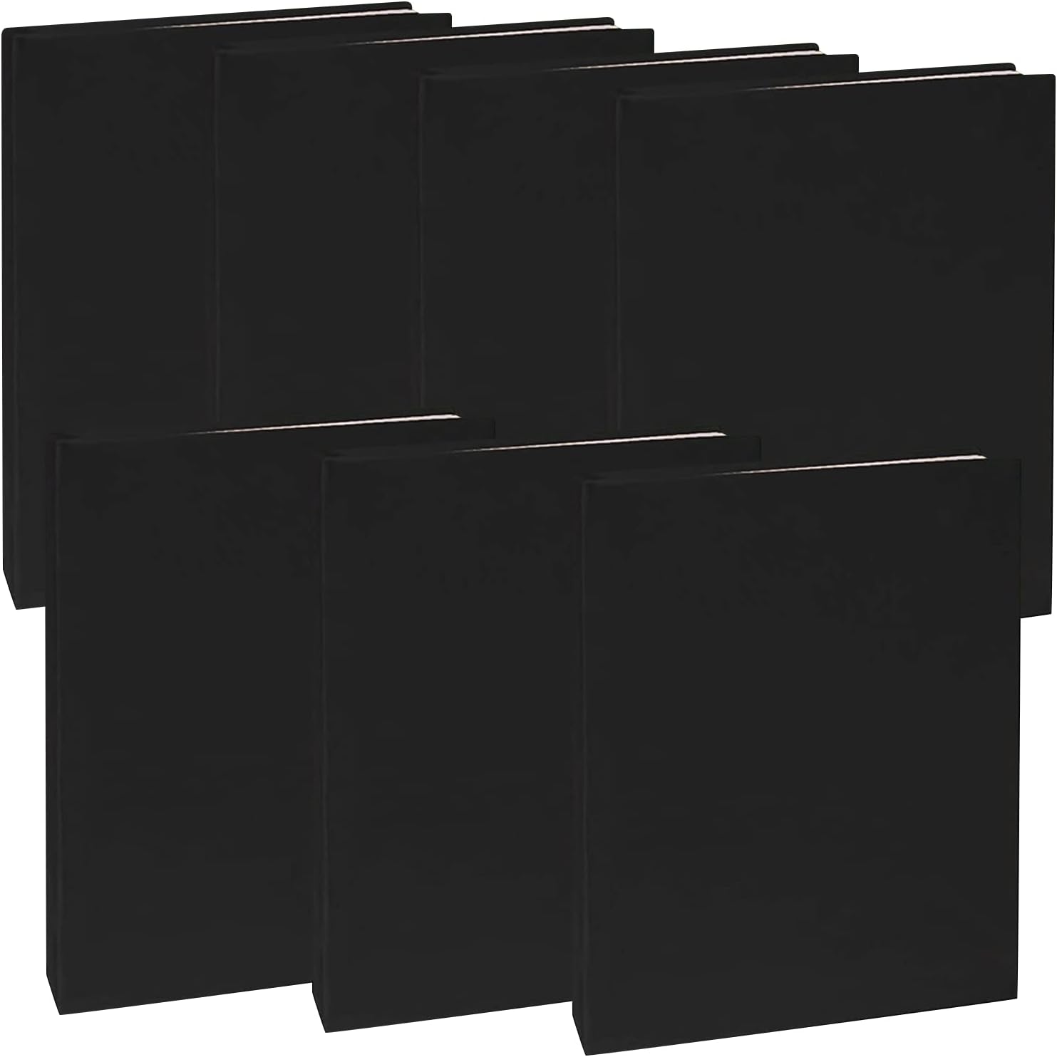 7 Packs Stretchable Book Covers Textbooks Paperback Book Protector Assorted Book Saver Hardcover Washable 9.5" X 14"