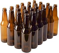 Vista 1 de Suministro de botellas de cerveza Amber (pack de 24 unidades), 12 onzas, de elaboración casera, de Moster Brew