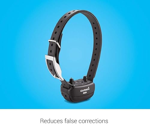 Miniatura 4 de Garmin BarkLimiter Deluxe, collar de entrenamiento recargable para perros con niveles automáticos para todas las razas de perros y correa negra de