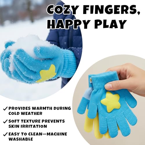 Image of Nickelodeon Boys' Baby Shark Winter Hat and 2 Pairs of Mitten Set (Toddler)