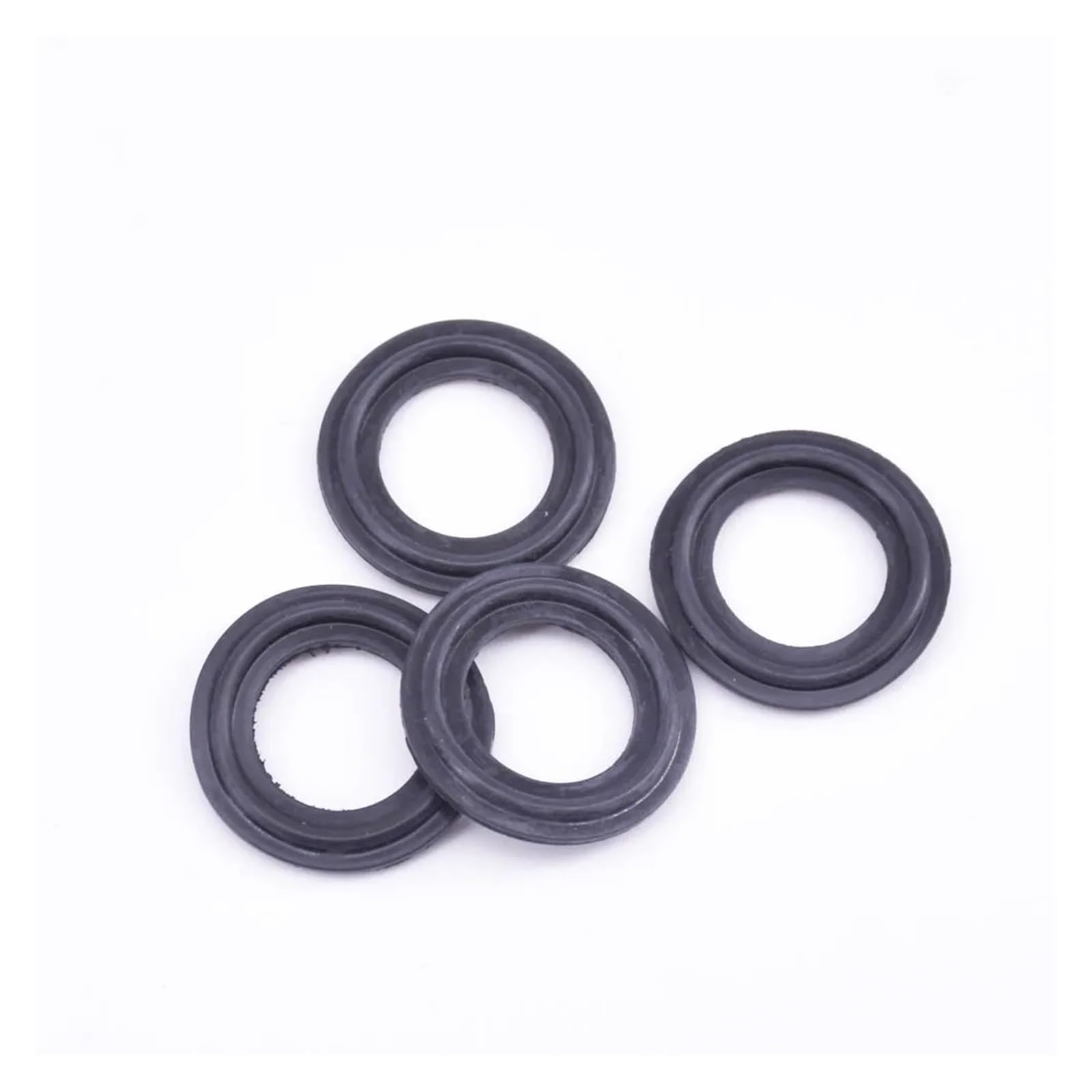 Anillo de tira de junta de sellado FKM for abrazadera triple - Arandelas de goma de grado alimenticio for accesorios de tubería de 0,5" a 10" - 1 pieza(114x130mm)