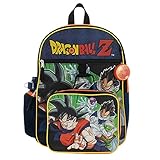 Kids Dragon Ball Z Backpack Set 5-Piece School Supplies Combo