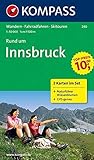  Rund um Innsbruck: Wanderkarten-Set mit Naturführer. GPS-genau. 1:50000: 2-delige Wandelkaart 1:50 000 (KOMPASS-Wanderkarten, Band 290)