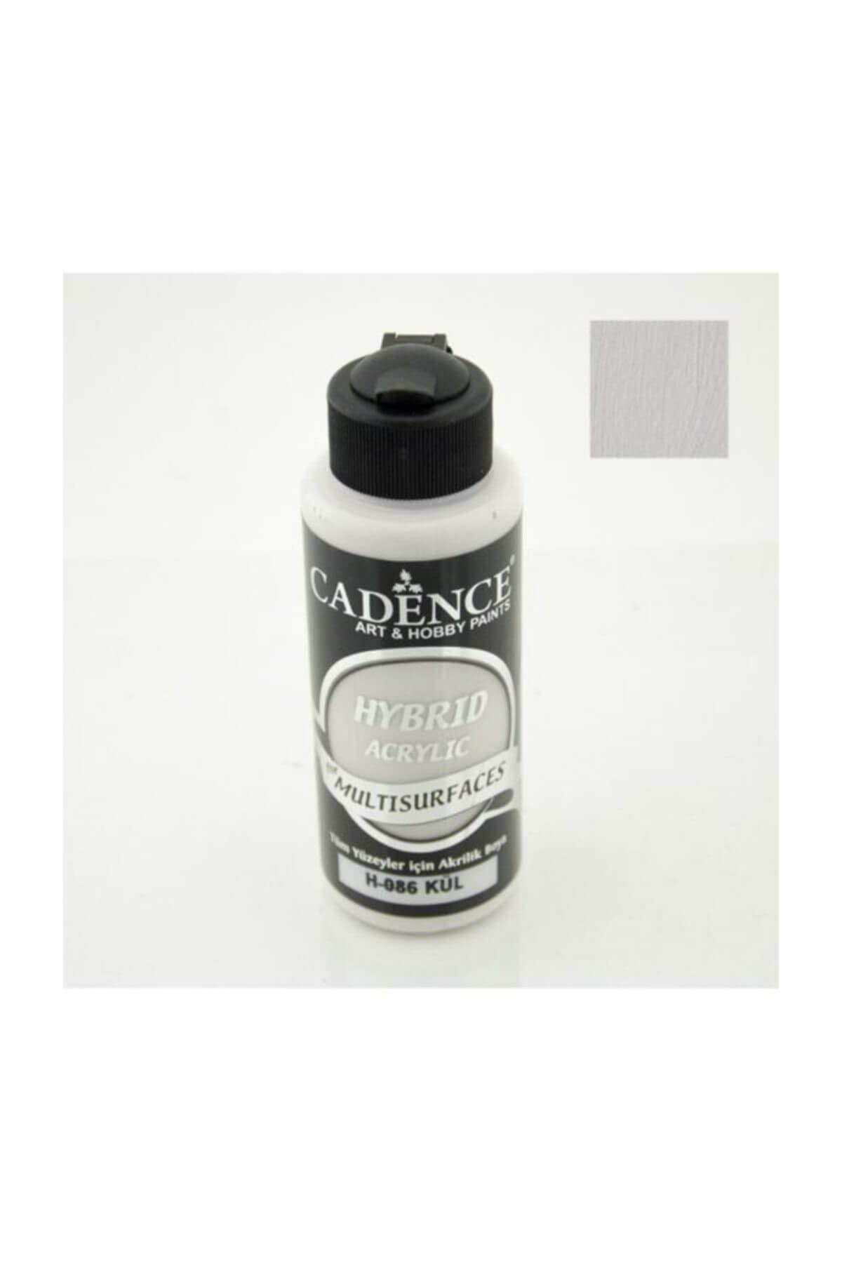 Cadence Ash Acrylic Paint Multisurface All Purpose Artist Paint Grey 120 Ml Water-Based For All Surfaces